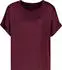 Monari Slip-on Bluse Schmuckpatch Regular Fit (809753) dark bordeaux