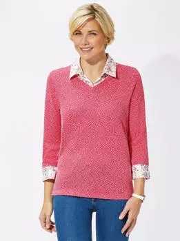 Witt Weiden 2-in-1 Shirt (26708) koralle-meliert