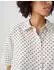 Opus Farise Polkadot Kurzarmbluse Regular Fit (4255849273054) beige