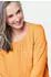 GOLDNER Chiffon-Shirt mit 3/4-Arm (safran)