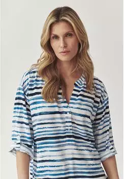 Tatuum Baleanka Bluse blau/navy/weiß