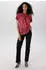 Aniston Hemdbluse mit Retromuster Allover (53085207) orange/bordeaux