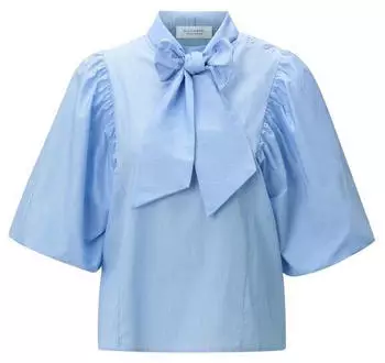 Rich & Royal Blusentop Regular Fit mit Streifenmuster skyway blau