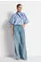 Rich & Royal Blusentop Regular Fit mit Streifenmuster skyway blau