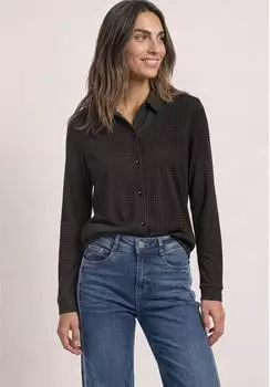 Street One Langarm Jersey Shirt im Blusen-Look (A32606927874)
