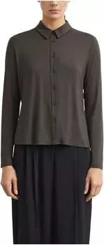Comma Jersey Bluse (2183359) braun