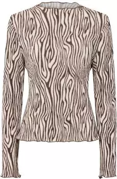 Pieces Pcflora Ls New Top (17163457) coffee quartz