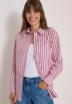 Cecil Langarmbluse aus reiner Baumwolle (78056219) mellow rose