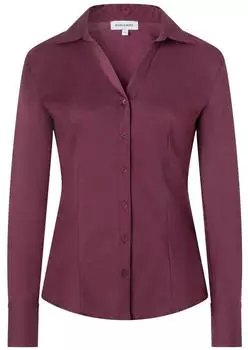 More & More Long Sleeve Blouse pomegranate red