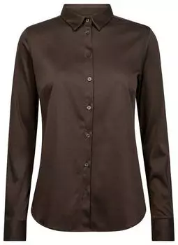 Mos Mosh MMGINAH Overjacket dunkelbraun