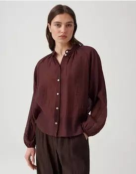 Opus Festelle Bluse Hemd rot