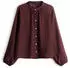 Opus Festelle Bluse Hemd rot