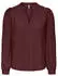 Only ONLMINNA L/S TOP JRS Bluse Regular Fit (32349170) decadent chocolate