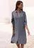 Buffalo Long blouse melange look (35067932) anthrazit meliert