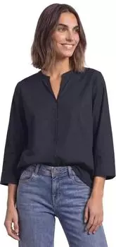 Street One 3/4-Arm Bluse mit Split Neck (A34685617873)