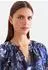 Seidensticker Satinierte Raglanbluse mit Schleifendetails Schwarz (60.854434-0039- )