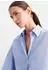 Seidensticker Oxford Hemdbluse Oversized mit tiefer Passe Blau (60.853591-0011- )