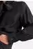 Seidensticker Hemdbluse aus semitransparentem Streifen mit abnehmbarer Schluppe Schwarz (60.854430-0039- )