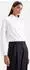 Seidensticker Hemdbluse regular fit aus Cotton Satin Stretch Weiß (60.854677-0001- )
