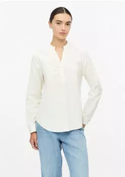 s.Oliver Feincord-Bluse mit Stehkragen (2184936) creme