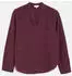 s.Oliver Feincord-Bluse mit Stehkragen (2184936) bordeaux