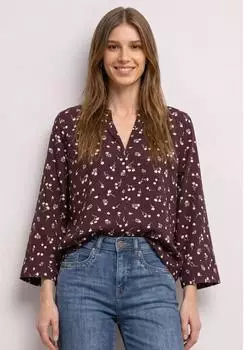 Street One 3/4-Arm Bluse mit Split Neck und Print (A34693927820)