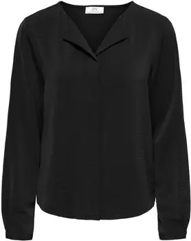 JDY JDYDIVYA Schlupfbluse Comfortable Fit 3/4 Arm (15380042) schwarz