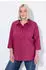 Ulla Popken Bubble-Tunika mit Herzausschnitt und Biesen (66234951) magnolienrot