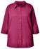 Ulla Popken Bubble-Tunika mit Herzausschnitt und Biesen (66234951) magnolienrot