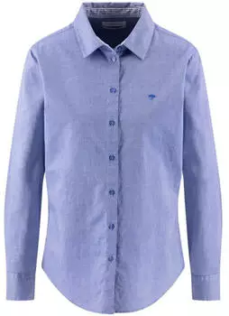Fynch-Hatton Oxford Bluse mit Streifenmuster galaxy blue