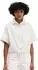 Marc O'Polo Kurzarmbluse aus Organic-Cotton-Lyocell-Mix weiß