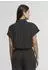 Urban Classics Ladies Structured Striped Tied Bluse (TB7474) black/off white