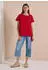 Cecil Shirtbluse mit Knotendetail am Saum (21482566) tamarillo rot