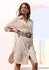 Buffalo Longbluse Melange-Optik (58574349) beige meliert