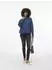 Vero Moda VMISELLE L/S Shirt WVN BTQ Hemdbluse dark denim