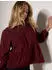 Apricot Boho Blusenshirt mit Raffungen (53532703) burgund