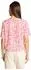 Tom Tailor Patterned Bluse coral pink ginkgo minimal