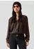 s.Oliver Viskosebluse mit Turn-up-Funktion (2140749) braun