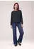 Cecil Karobluse mit allover Print (97071043) urban dunkelblau