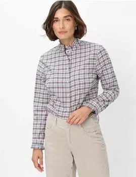 BRAX Victoria Classic Bluse blackberry violet