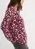 bonprix Tunika Loose Fit (95277195) rubinrot/helllila geblümt