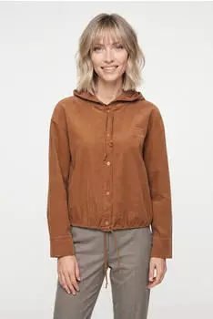 Joop! Browyn Regular Fit Flanell Bluse (51991553) medium braun