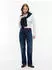 Tommy Hilfiger ESS Poplin Regular L/S Shirt (WW0WW43528) broadway flag print ecru/sky blue