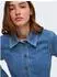 Only ONLUNA Fitted Jeansbluse (77160917) medium blau denim