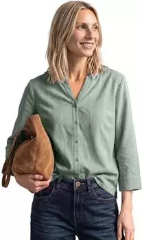 Street One 3/4-Arm Bluse aus Cord mit Split Neck (A34700518100)