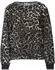 Street One Langarm Bluse mit Tape-Details und Leo-Print (A34703430001)