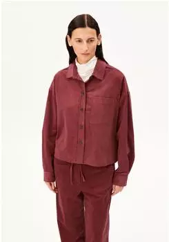 armedangels NALAANI CORD-BLUSE | Bio-Baumwoll Mix - rot ( ) (30009178-3655)