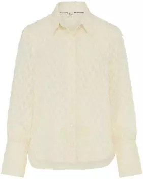 BRAX Damen Bluse Style VICA soft ecru Altweiß Gr. (940091_94121800_95)