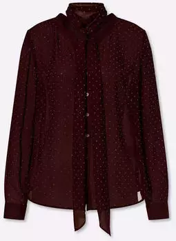Heine Langarmbluse (89855521) burgund