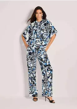 Madeleine Bluse (36774507) wei&szlig;/marine